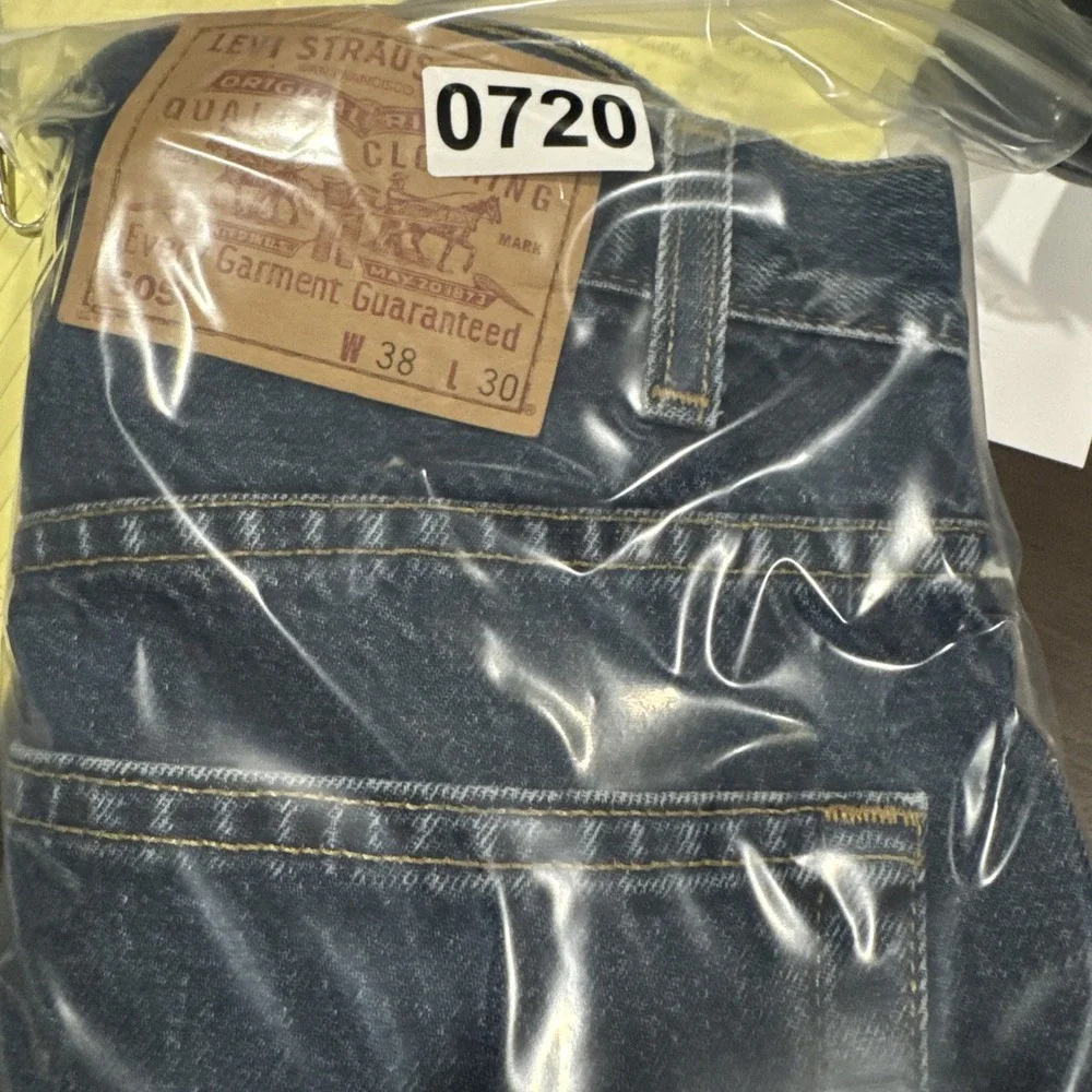 Levis 505 VTG Jeans Men 38x30 Blue Regular Straight Denim (99' VTG)‎